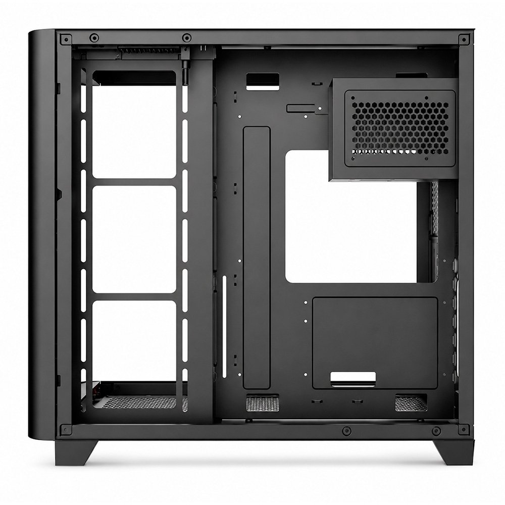 Gabinete Gamer Liketec Madness X, Mid Tower, ATX, Lateral e Frontal em Vidro Curvo, Sem Fans, Preto - LKT-MDX-25-BLK01 - view 9