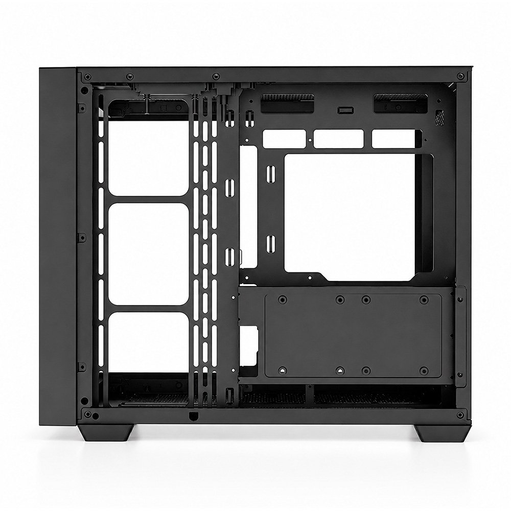 Gabinete Gamer Liketec Madness Pro, Mid Tower, ATX, Lateral e Frontal em Vidro Curvo, LED ARGB, Sem Fans, Preto - LT-GB-MADNESSPRO-DARK-V1 - view 14