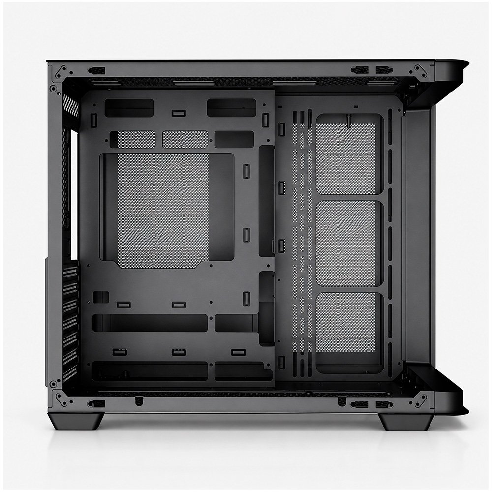 Gabinete Gamer Liketec Madness Pro, Mid Tower, ATX, Lateral e Frontal em Vidro Curvo, LED ARGB, Sem Fans, Preto - LT-GB-MADNESSPRO-DARK-V1 - view 13