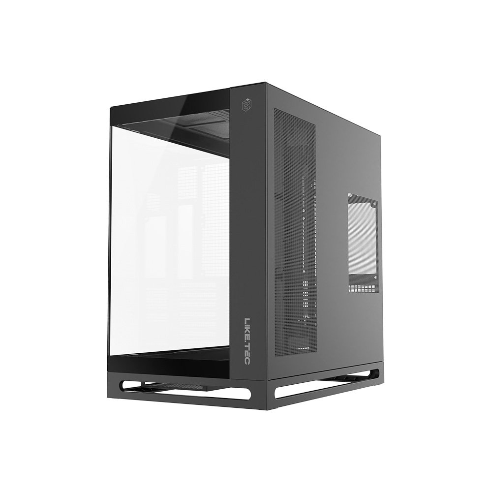 Gabinete Gamer Liketec Cygnus Dark, ATX, Mid Tower, Vidro Temperado, Preto - LT-GB-CYGNUS-DARK-V1 - view 7