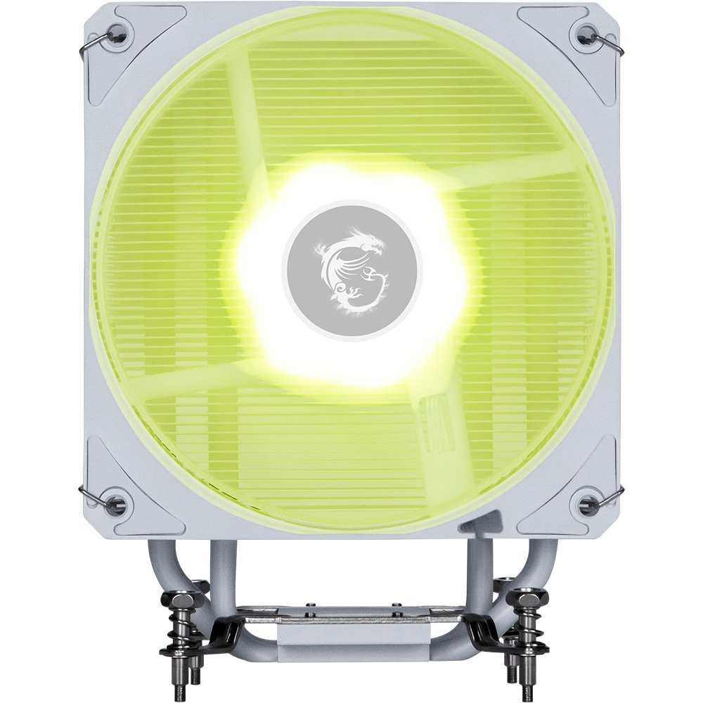 Air Cooler Gamer MSI MAG COREFROZR AA13 White, ARGB, AMD e Intel, 120mm, Branco - CFAA13W 4