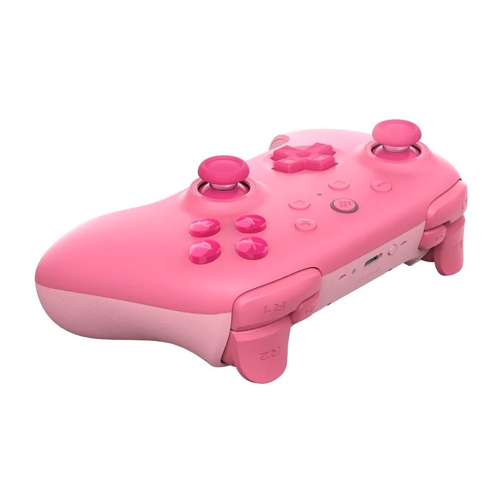 Controle Sem Fio 8BitDo Ultimate 2C, Joysticks com Efeito Hall, Bluetooth, para Switch e Windows, Rosa - 80NC02 - view 2