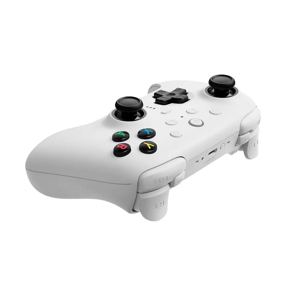 Controle Wireless 8BitDo Ultimate 2, Efeito Hall, 2.4G, com Dock, p/ PC e Android, Branco - 81HE01 - view 2