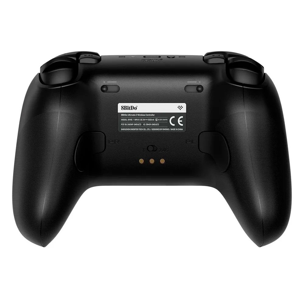 Imagem 4 de 4 do produto Controle Wireless 8BitDo Ultimate 2, Efeito Hall, 2.4G, com Dock, p/ PC e Android, Preto - 81HE02