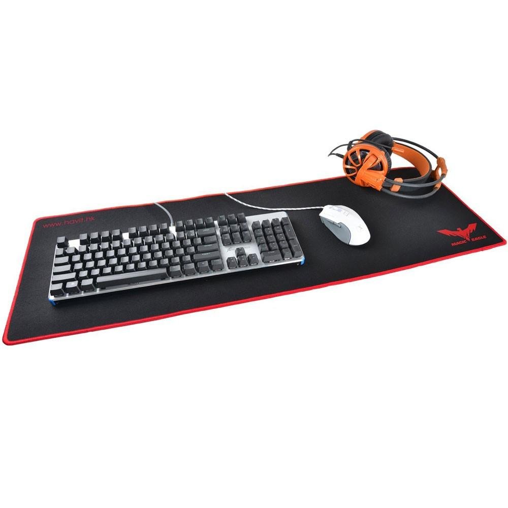 Mousepad Gamer Havit Control, Extra Grande (900x300mm), Preto - HV-MP830 - view 5