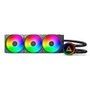 Water Cooler Montech LightFlow, ARGB, 360mm, AMD e Intel, Preto - LGTF360BK