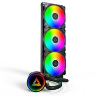 Water Cooler Montech LightFlow, ARGB, 360mm, AMD e Intel, Preto - LGTF360BK 2