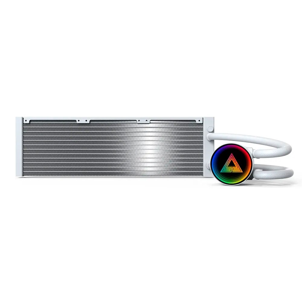 Water Cooler Montech LightFlow, ARGB, 360mm, AMD e Intel, Branco - LGTF360WH Water Cooler Montech LightFlow, ARGB, 360mm, AMD e Intel, Branco - LGTF360WH