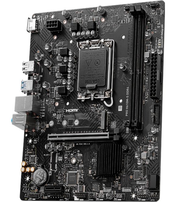 MSI　PRO H610M-E DDR4　LGA1700 Placa-Mãe MSI PRO H610M-S LGA 1700 | KaBuM!