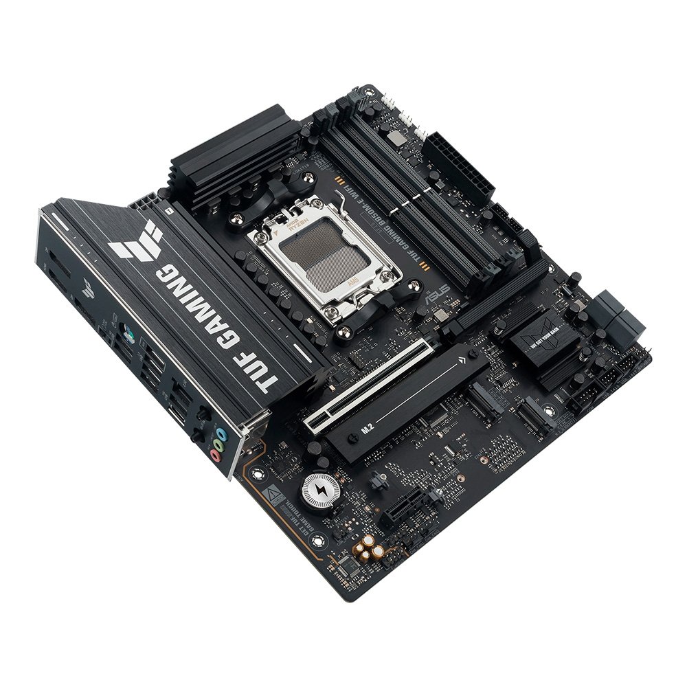 Placa Mãe ASUS TUF GAMING B850M-E WIFI, AMD AM5, mATX, DDR5, Wi-fi 6E, Bluetooth, Preto - 90MB1LS0-M0EAY0 - view 3