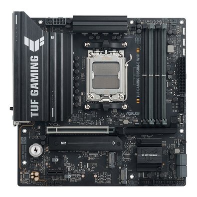 Placa Mãe ASUS TUF GAMING B850M-E WIFI, AMD AM5, mATX, DDR5, Wi-fi 6E, Bluetooth, Preto - 90MB1LS0-M0EAY0