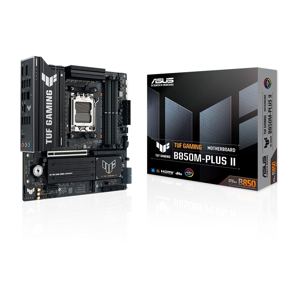 Imagem 6 de 7 do produto Placa Mãe ASUS TUF GAMING B850M-PLUS II, AMD AM5, mATX, DDR5, Preto - 90MB1MT0-M0EAY0