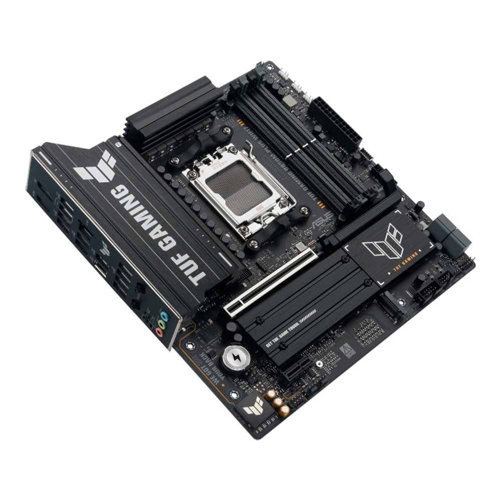 Placa Mãe ASUS TUF GAMING B850M-PLUS WIFI7, AMD AM5 , mATX, DDR5, Wi-fi 7, Bluetooth, Preto - 90MB1MU0-M0EAY0 - view 4
