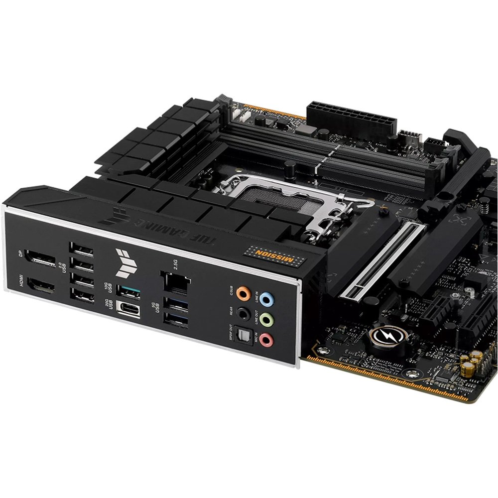 Imagem 4 de 4 do produto Placa Mãe ASUS TUF GAMING B760M-PLUS II, Intel LGA 1700, mATX, DDR5, Preto - 90MB1HD0-M0EAY0