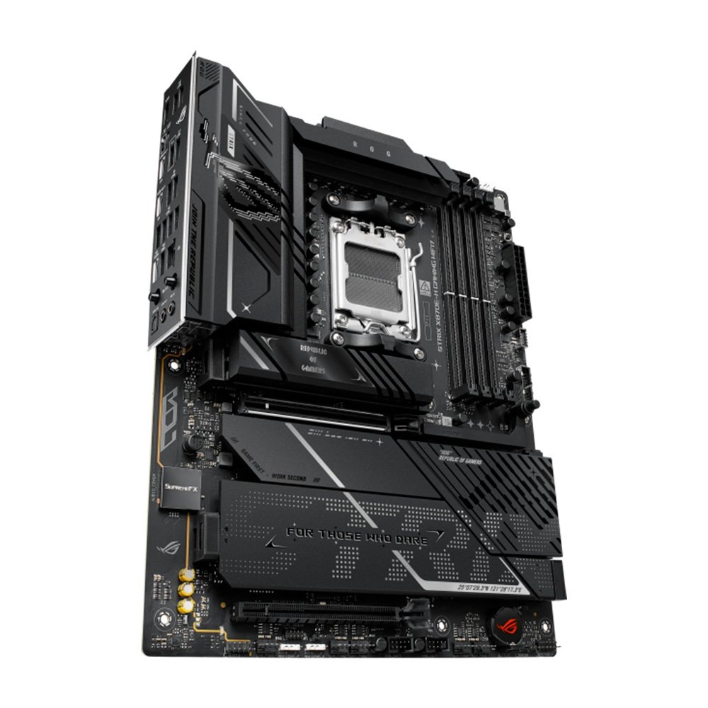 Placa Mãe ASUS ROG STRIX X870E-H GAMING WIFI7, AMD AM5, ATX, DDR5, Wi-fi 7, Bluetooth, Preto - 90MB1M90-M0EAY0 - view 6