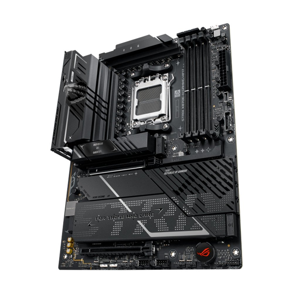 Placa Mãe ASUS ROG STRIX X870E-H GAMING WIFI7, AMD AM5, ATX, DDR5, Wi-fi 7, Bluetooth, Preto - 90MB1M90-M0EAY0 - view 5