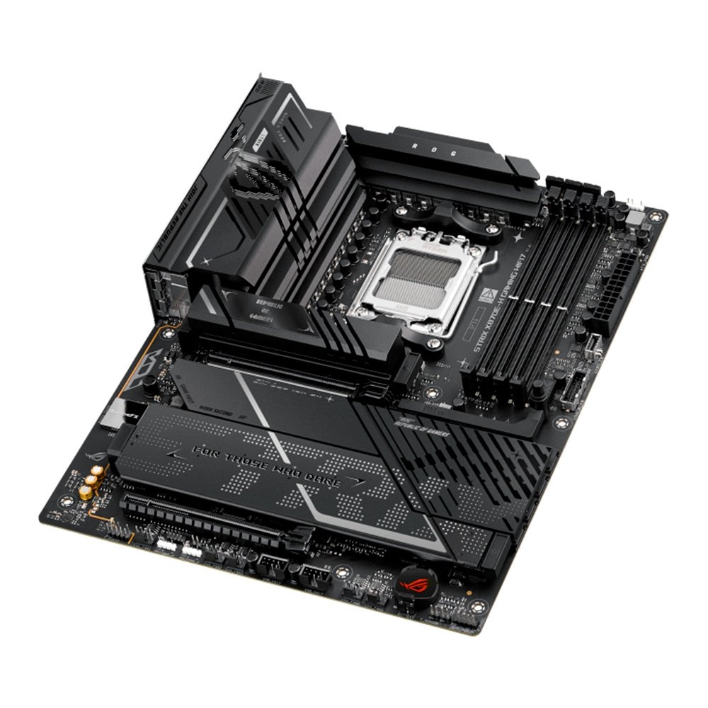 Placa Mãe ASUS ROG STRIX X870E-H GAMING WIFI7, AMD AM5, ATX, DDR5, Wi-fi 7, Bluetooth, Preto - 90MB1M90-M0EAY0 - view 4