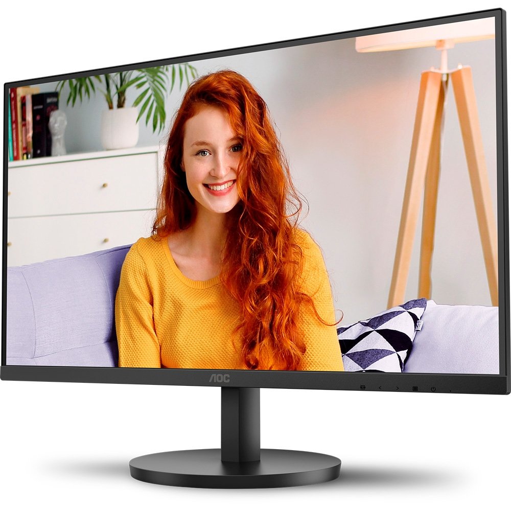 "Monitor Profissional AOC 27"", 4K, IPS, Adaptive-Sync, HDR 10, Flicker Free, Low Blue Mode, Som Integrado - U27B3A" - view 8