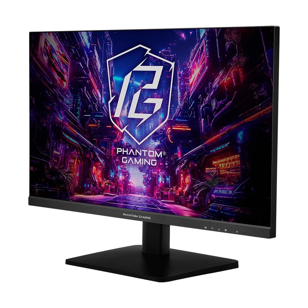 Monitor Gamer ASRock Phantom 27, QHD, 180Hz, 1ms, IPS, FreeSync Premium, HDR 400, DisplayPort e HDMI, Preto - PG27QFT1B - view 3