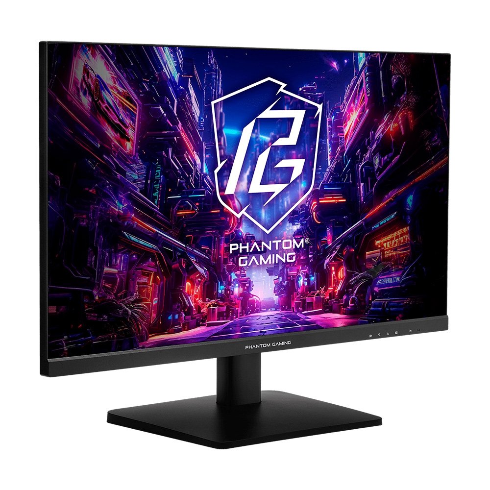 Monitor Gamer ASRock Phantom 27, QHD, 180Hz, 1ms, IPS, FreeSync Premium, HDR 400, DisplayPort e HDMI, Preto - PG27QFT1B - view 2