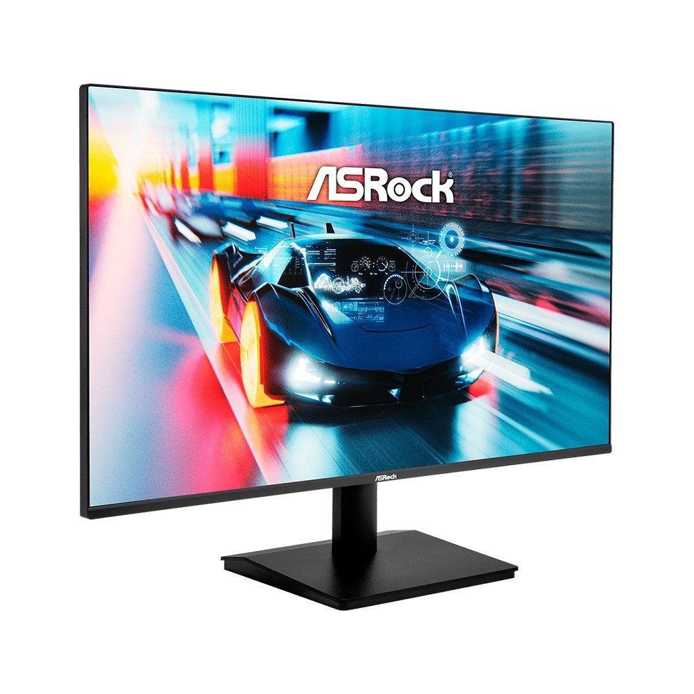 Monitor Gamer ASRock Challenger 27", FHD, 144Hz, 1ms, IPS, FreeSync, HDMI e VGA, Preto - CL27FFB