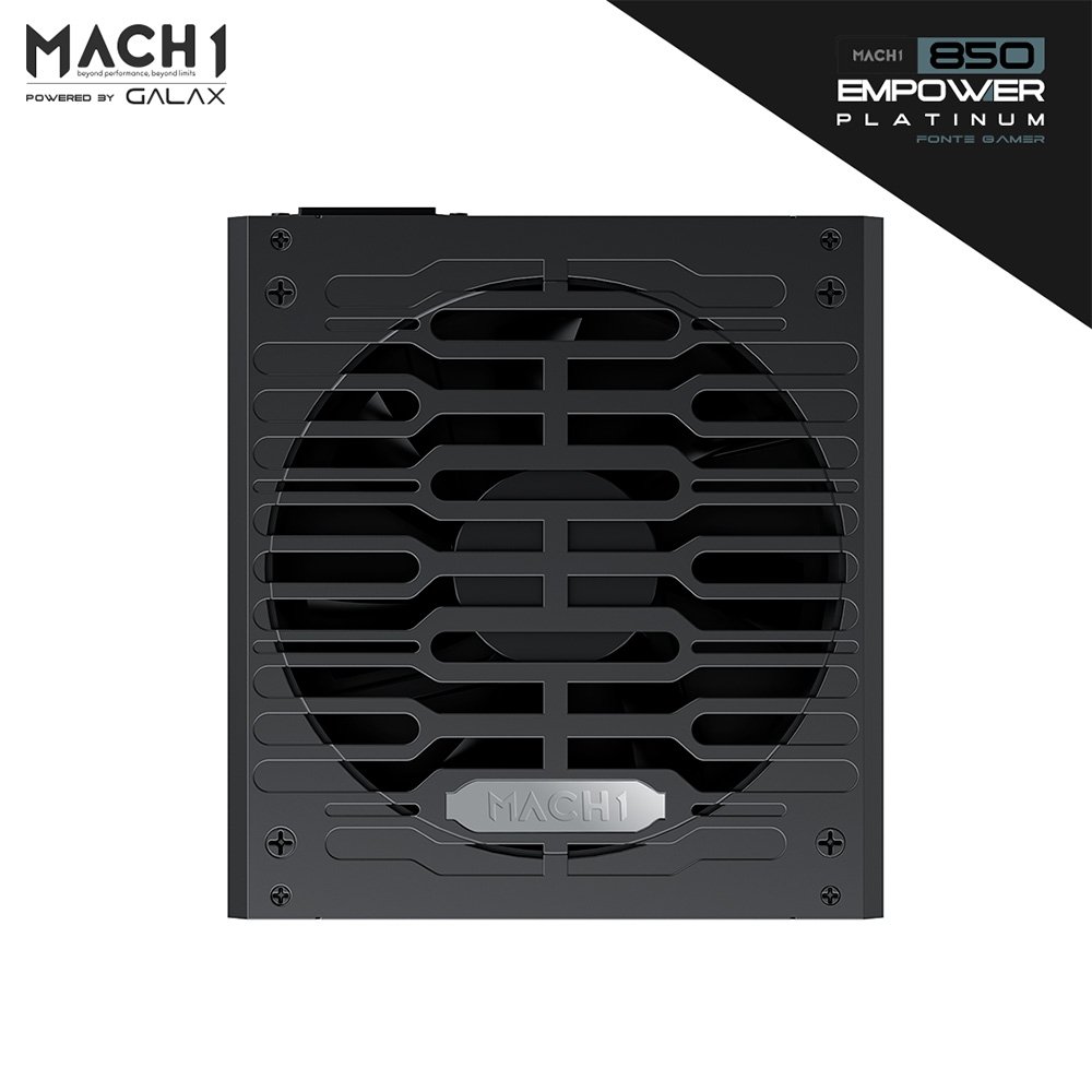 Fonte MACH1 EMPOWER, 850W, Cybenetics Platinum, Modular, PFC Ativo, Preto - 850EMPOWER - view 4