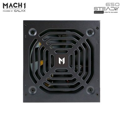 Fonte MACH1 Steady, 650W, 80 Plus Bronze, PFC Ativo, Preto - 650Steady