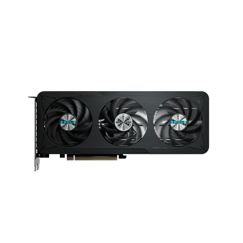 Placa de Vídeo Gigabyte RTX 5060 EAGLE MAX OC 8GB NVIDIA GeForce, 8GB GDDR7, 128bit, Triple Fan, Ray Tracing - GV-N5060EAGLEMAX OC-8GD