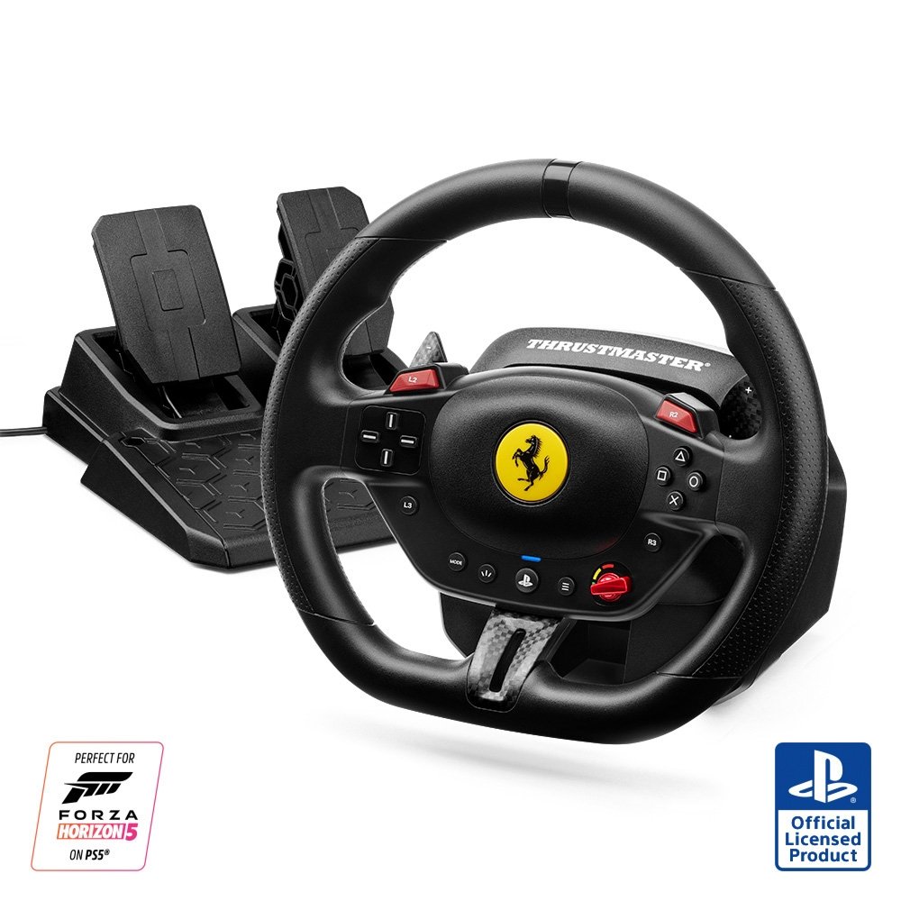 Volante Thrustmaster T98 Ferrari 296 GTB - PS5, PS4 e PC - 4169105 - view 2