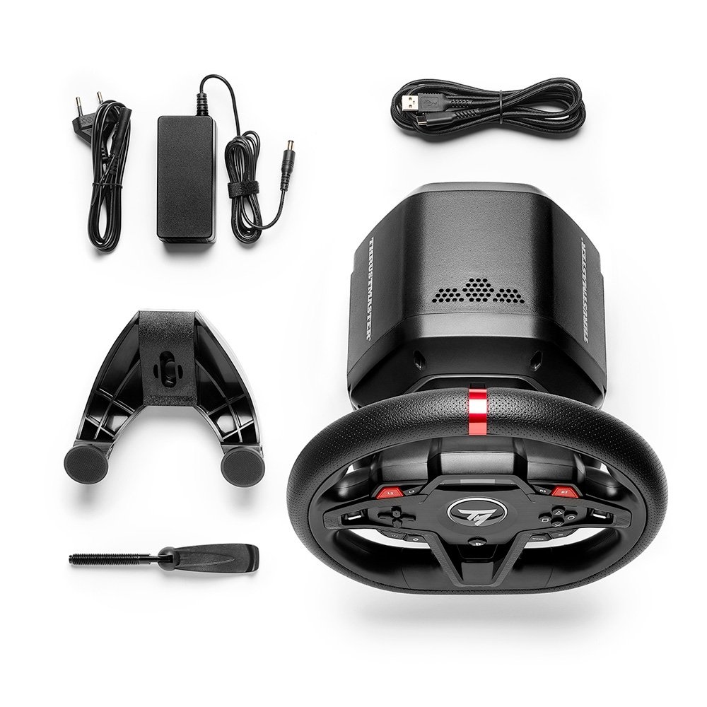 Volante Gamer Thrustmaster T-248R, Force Feedback 3,1Nm com Pedais T3PM LTE H.E.A.R.T, PS5/PS4/PC, Preto - 4160921 - view 6