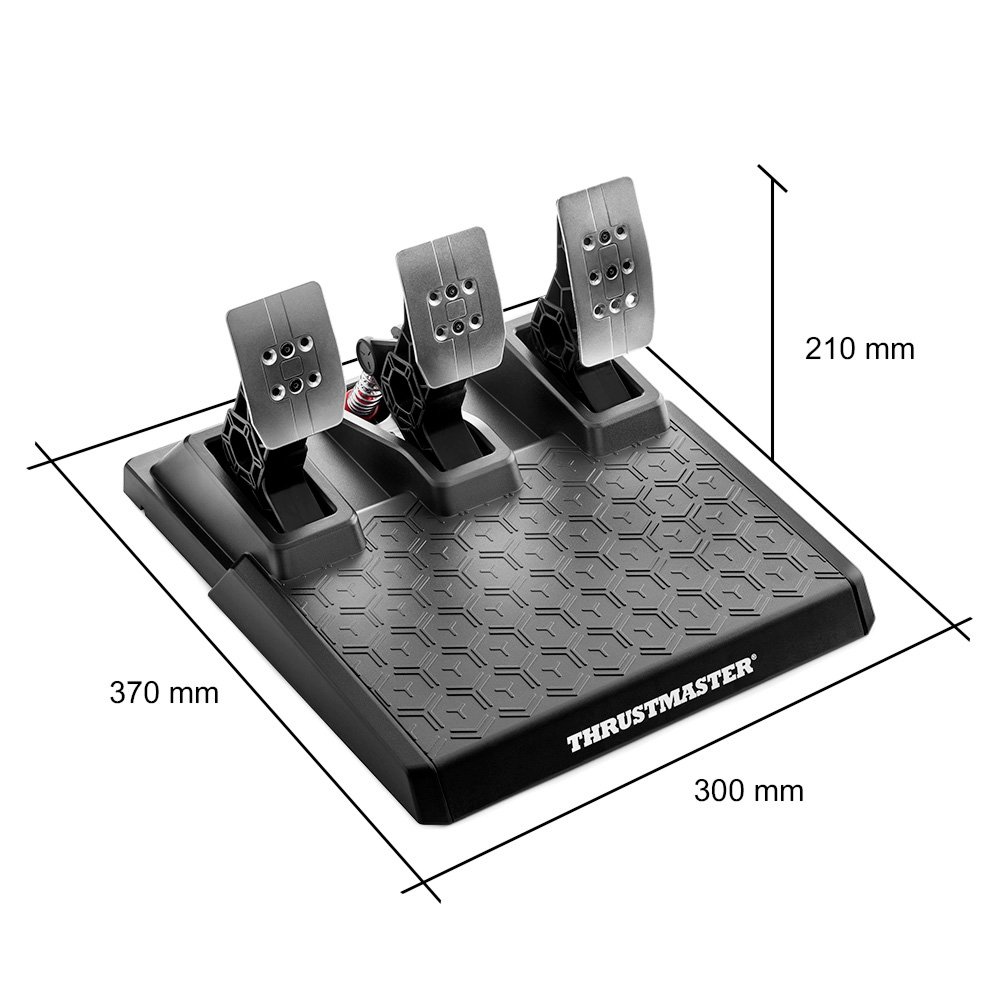 Volante Gamer Thrustmaster T-248R, Force Feedback 3,1Nm com Pedais T3PM LTE H.E.A.R.T, PS5/PS4/PC, Preto - 4160921 - view 9