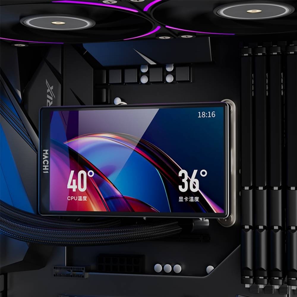 Imagem 4 de 4 do produto Water Cooler MACH1 POLAR ARGB, 360mm, AMD e Intel, Preto - IRV360BK