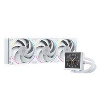 Water Cooler MACH1 APEX, ARGB, 360mm, com Tela LCD, AMD e Intel, Branco - AV360WH 2