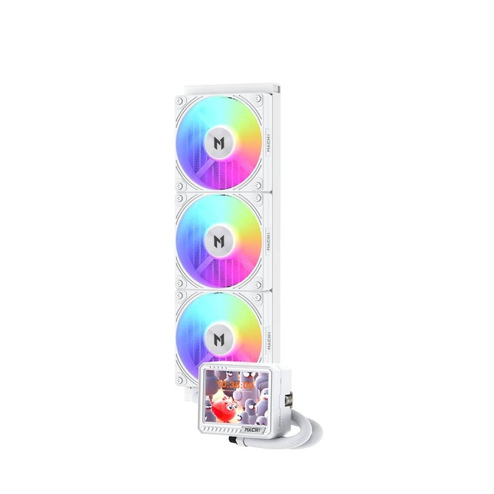 Imagem 3 de 4 do produto Water Cooler MACH1 GLACIAL, ARGB, 360mm, AMD e Intel, Branco - IMV360WH