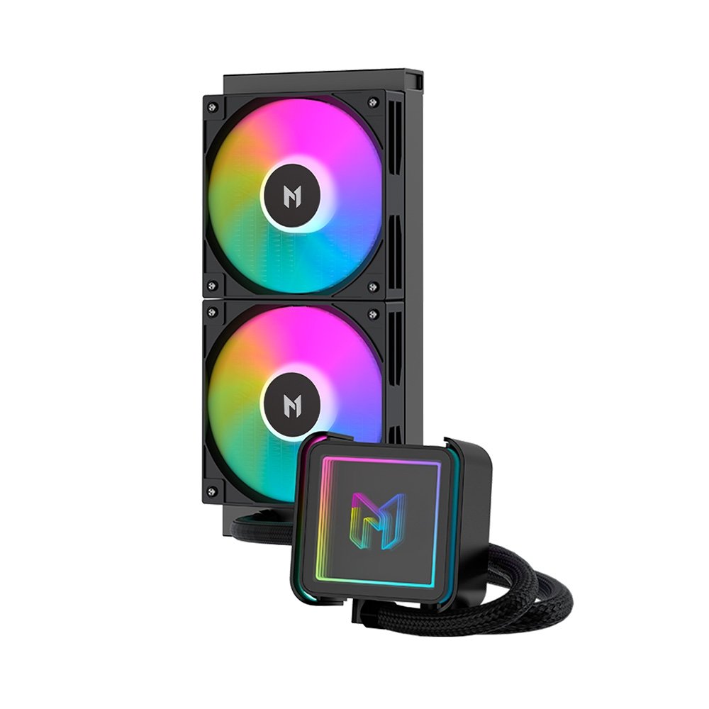 Imagem 4 de 4 do produto Water Cooler MACH1 EXTREME, ARGB, 240mm, Efeito Espelho Infinito, AMD e Intel, Preto - ICEMIRROR240BK