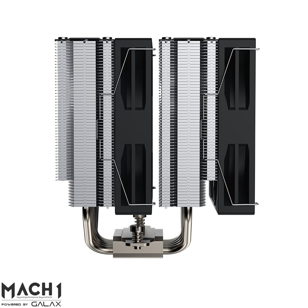 Air Cooler MACH1 VORTEX PRO, ARGB, AMD e Intel, 120mm, Preto - B60T-ARGB V2 7