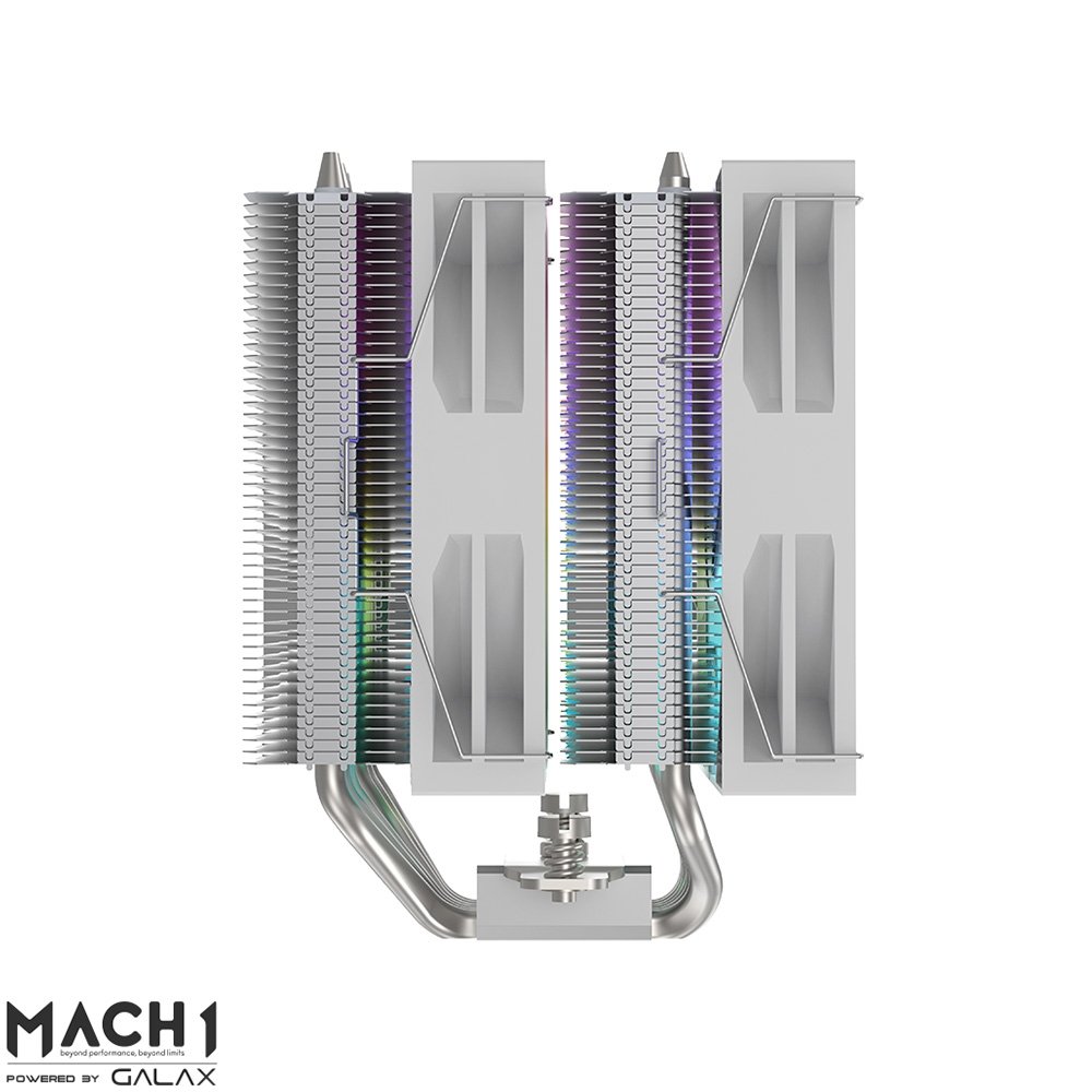 Imagem 5 de 7 do produto Air Cooler MACH1 TYPHOON ARGB, AMD e Intel, 120mm, Branco - A60-H-ARGB