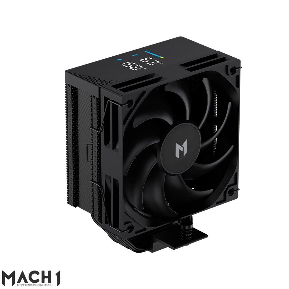 Air Cooler MACH1 BOREAL, Digital, AMD e Intel, 100mm, Preto - B40S-DIG-BK-V2 - view 2
