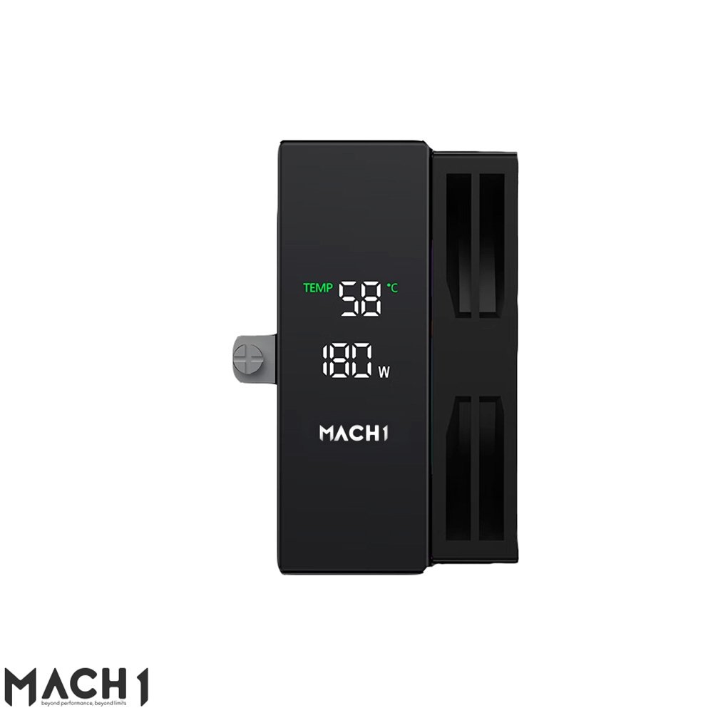 Air Cooler MACH1 ARTIC, Digital, ARGB, AMD e Intel, 120mm, Preto - B60-DIG-ARGB V2 - view 2