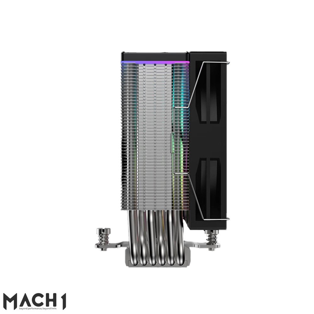 Air Cooler MACH1 ARTIC, Digital, ARGB, AMD e Intel, 120mm, Preto - B60-DIG-ARGB V2 - view 3