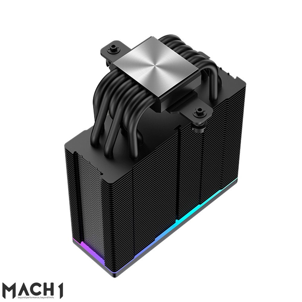 Imagem 4 de 5 do produto Air Cooler MACH1 ARTIC, Digital, ARGB, AMD e Intel, 120mm, Preto - B60-DIG-BK-ARGB
