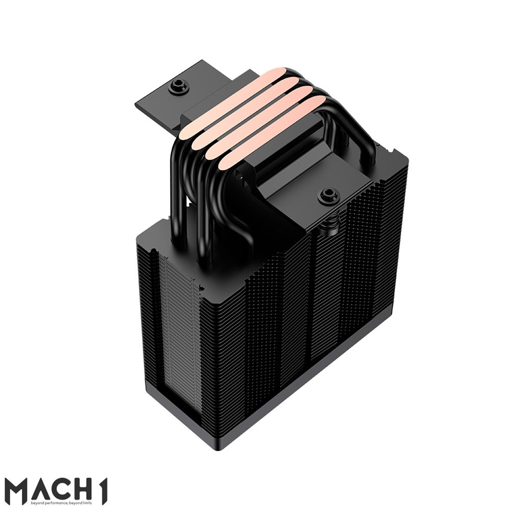 Imagem 6 de 7 do produto Air Cooler MACH1 BOREAL, Digital, ARGB, AMD e Intel, 100mm, Preto -  B40S DIGBK ARGB V2