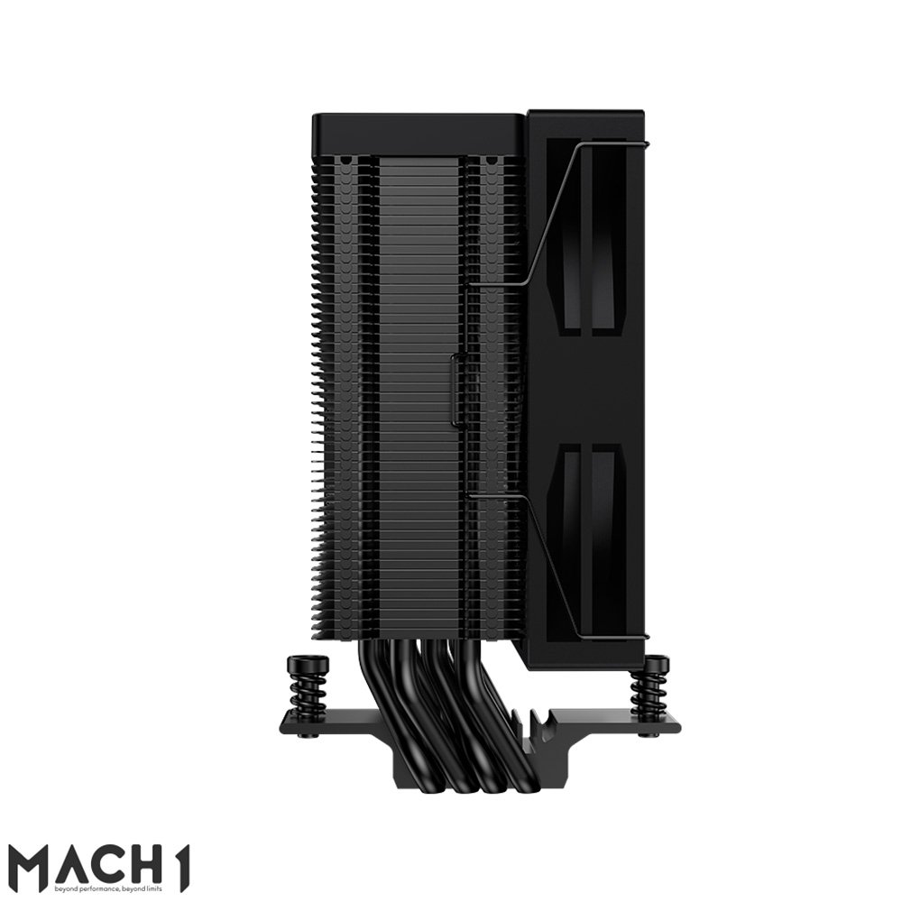Imagem 4 de 7 do produto Air Cooler MACH1 STORM DIGITAL, AMD e Intel, 120mm, Preto - B40 DIG BK V2