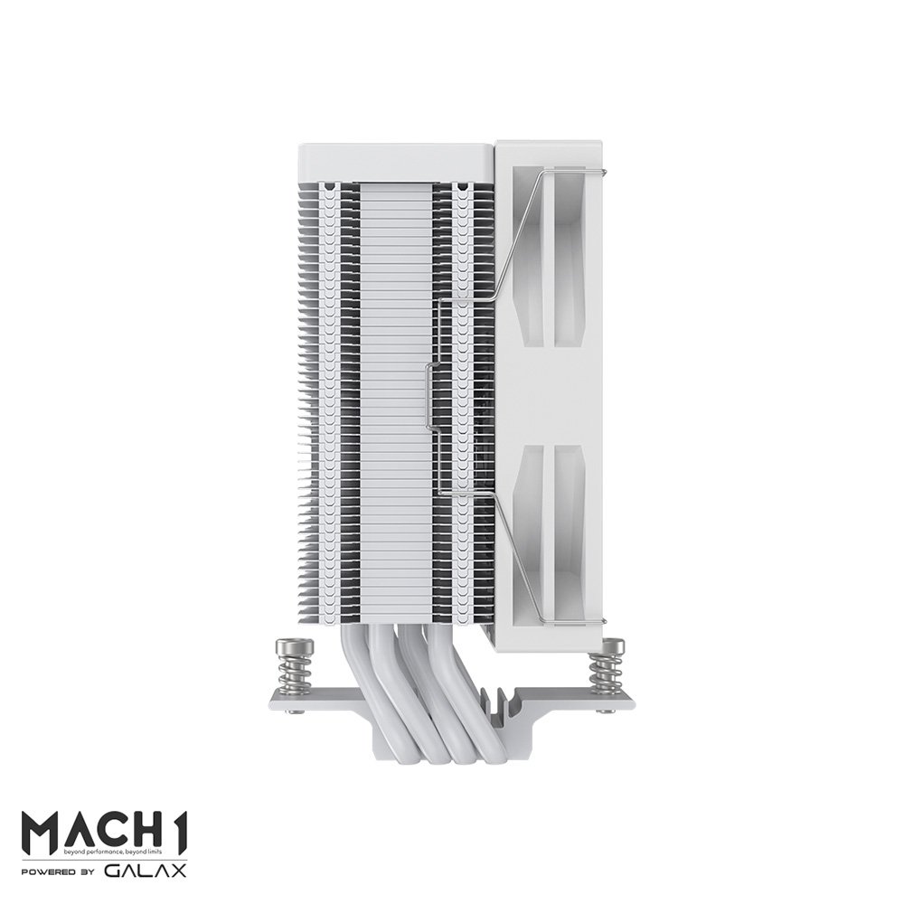 Air Cooler MACH1 STORM DIGITAL, AMD e Intel, 120mm, Branco - B40 DIG WH V2 10