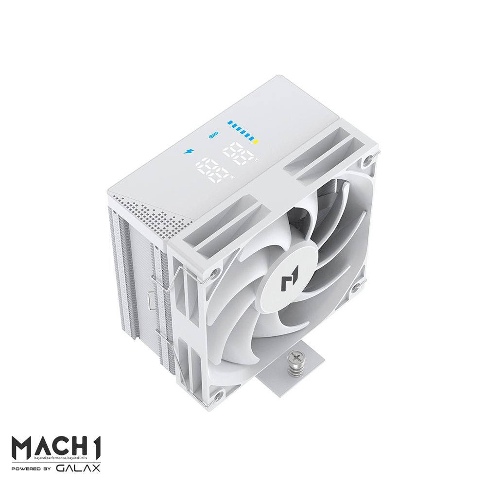 Air Cooler MACH1 STORM DIGITAL, AMD e Intel, 120mm, Branco - B40 DIG WH V2 7