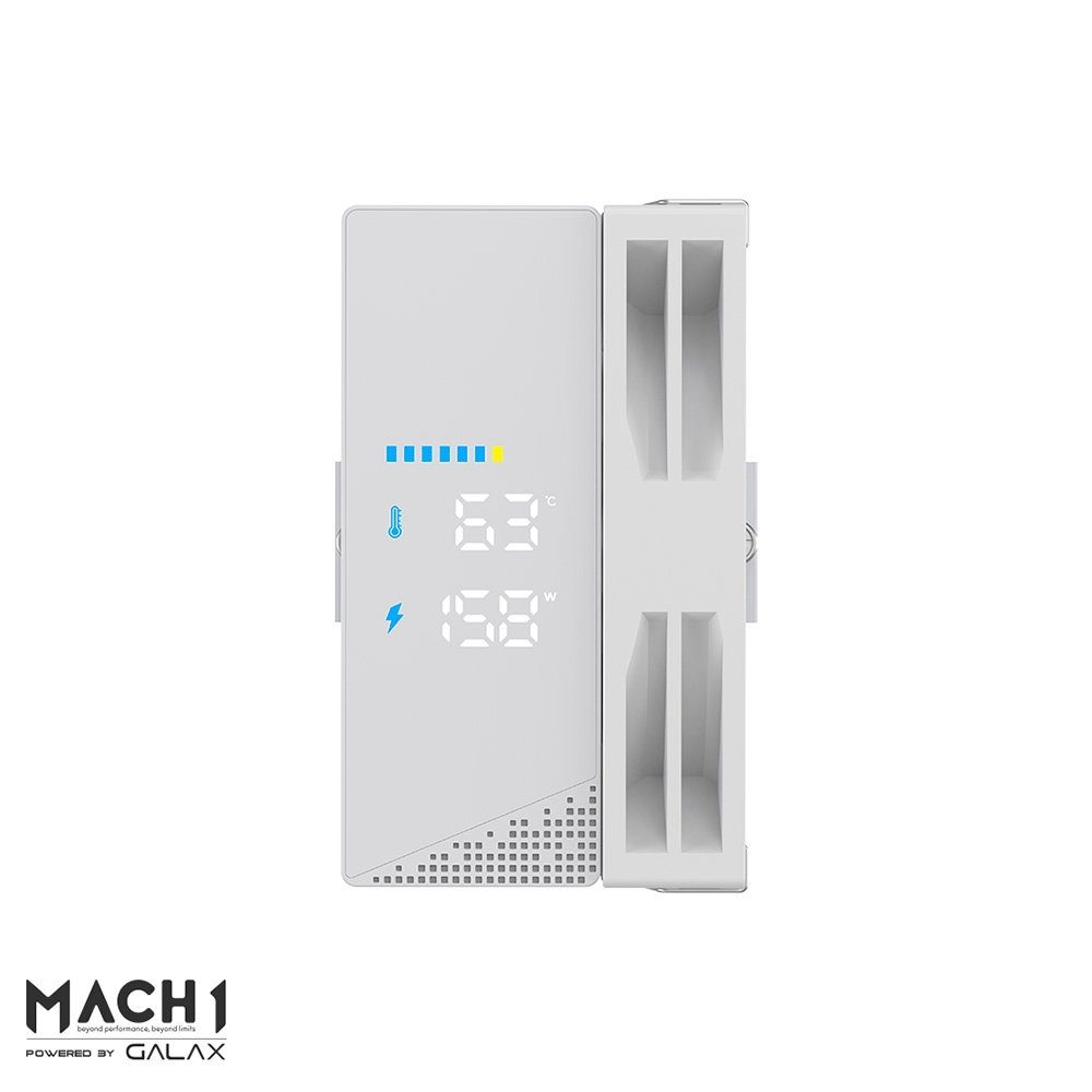 Air Cooler MACH1 STORM DIGITAL, AMD e Intel, 120mm, Branco - B40 DIG WH V2 9