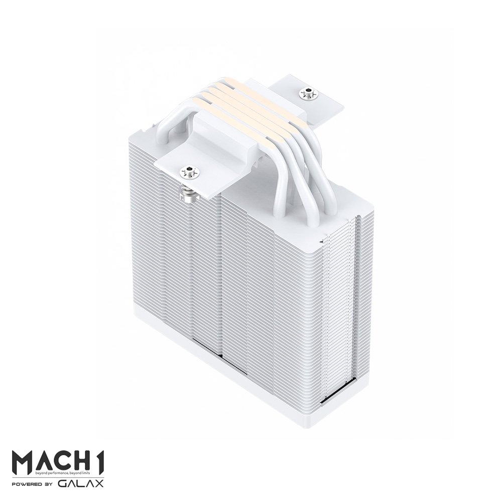 Imagem 4 de 5 do produto Air Cooler MACH1 ECHO DIGITAL, ARGB, AMD e Intel, 120mm, Branco - P50i WH DIG ARGB