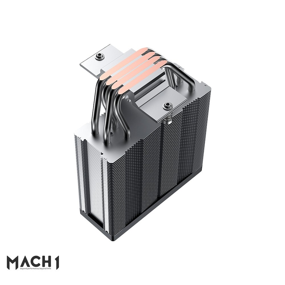Air Cooler MACH1 BOREAL, Digital, ARGB, AMD e Intel, 120mm, Preto - B40-DIG-ARGB V2 - view 6