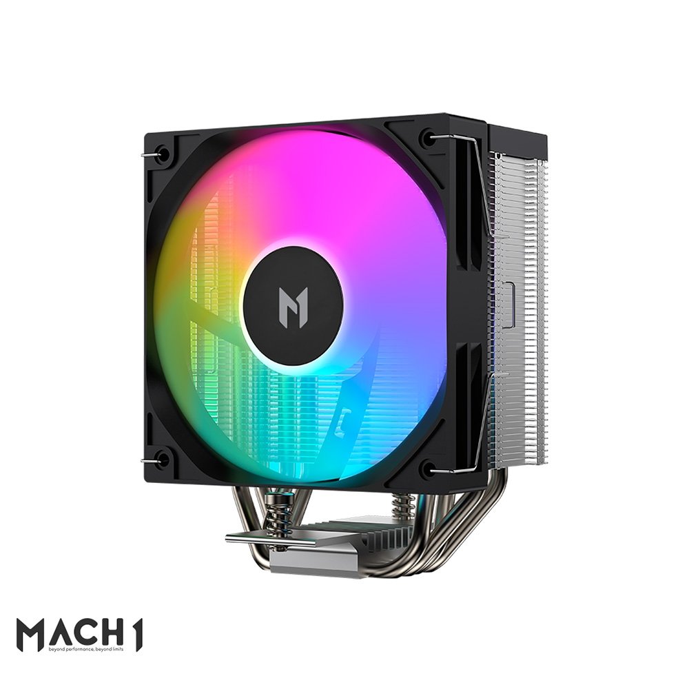 Air Cooler MACH1 BOREAL, Digital, ARGB, AMD e Intel, 120mm, Preto - B40-DIG-ARGB V2 - view 2