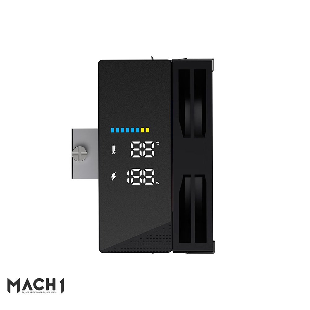 Air Cooler MACH1 ECHO DIGITAL Digital, ARGB, AMD e Intel, 120mm, Preto - P50i DIG ARGB - view 3